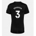 Maillot de foot Tottenham Hotspur Radu Dragusin #3 Extérieur vêtements Femmes 2025-26 Manches Courtes